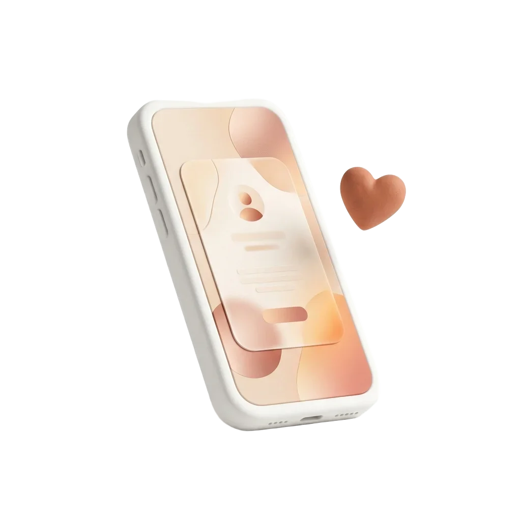 Cady app discover screen